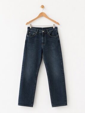 Gucci Men Straight Jeans Dark Blue